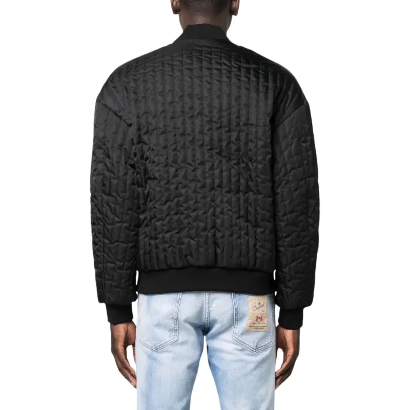 DSQUARED 2 Long Sleeved Quilted Zip Up Jacket-4