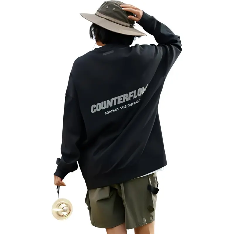 LINING CF Tracing Sweatshirts Unisex Black-2