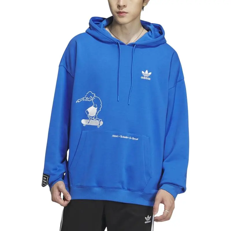 Adidas Originals Sweatshirts Men Blue-2