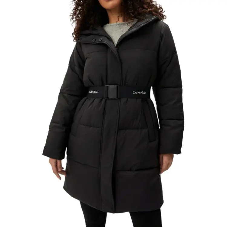 CALVIN KLEIN Jackets Coats Women's Black-3