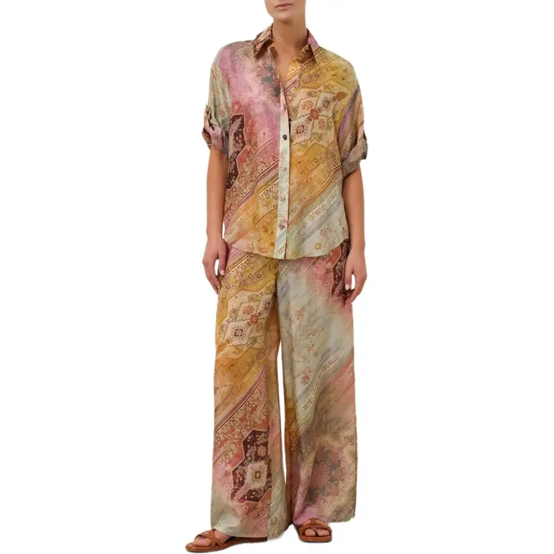Zimmermann Tallow Palazzo Trousers-1