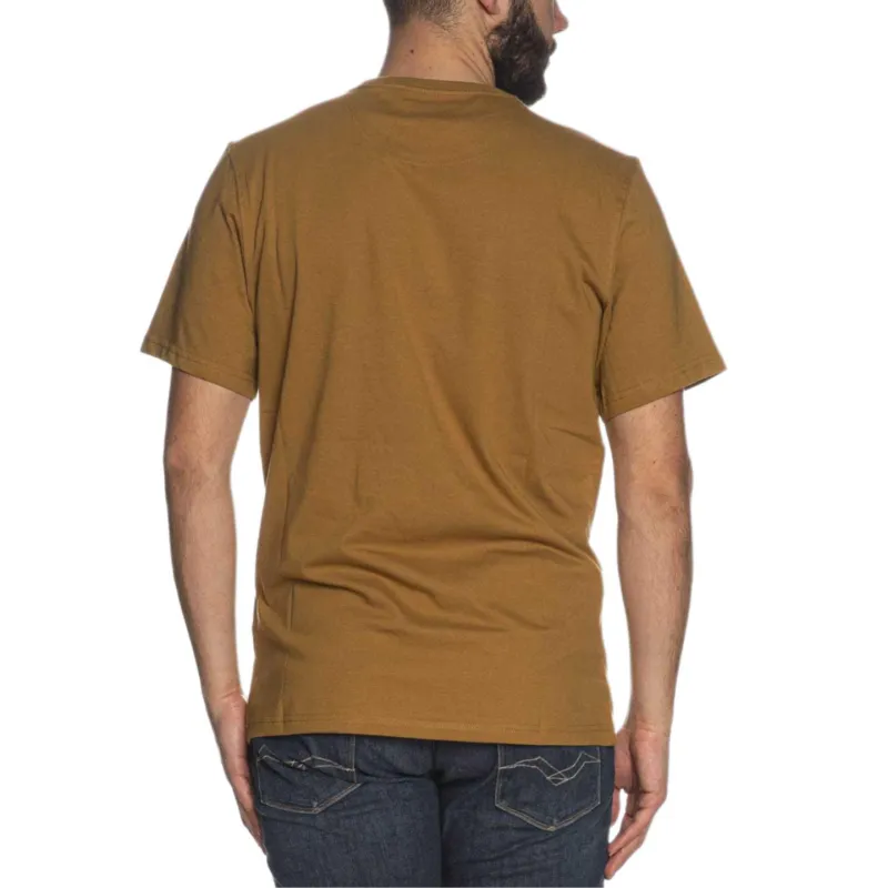 BARBOUR T Shirts Men Coffee-3