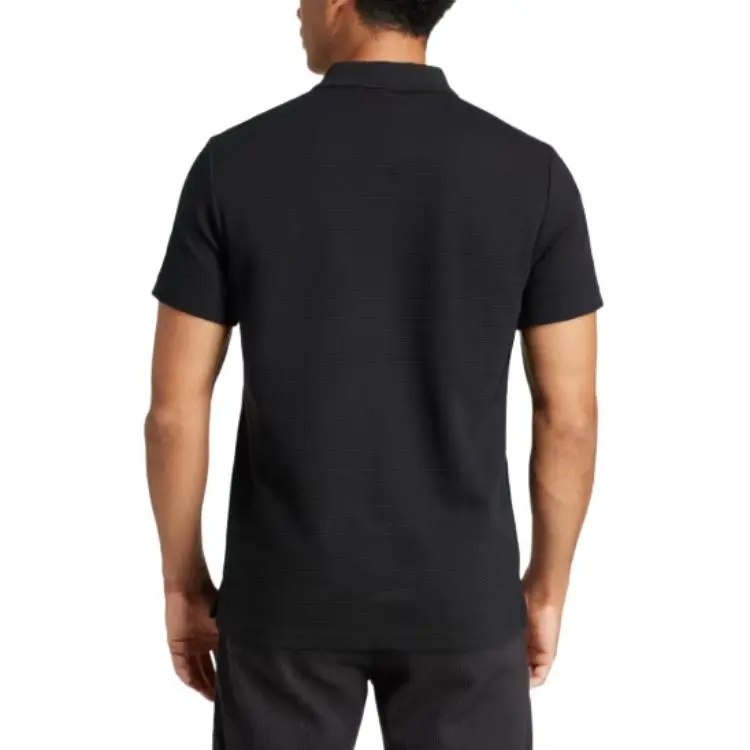 Adidas S Essentials Waffle Polo Shirt-2