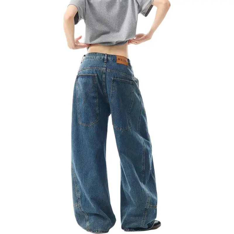 VINMUK Jeans Unisex Nostalgic Blue-4