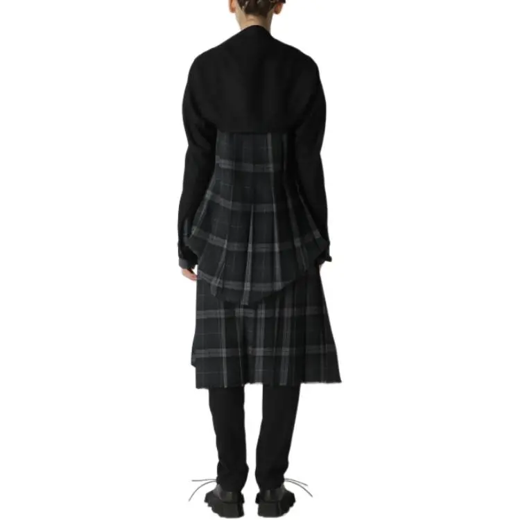 Yohji Yamamoto Panelled Jacket-3