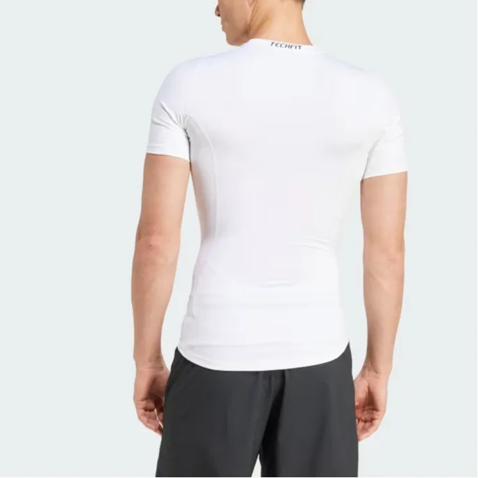 Adidas Free Shipping With AdiClub Techfit Compression Training Tee-3