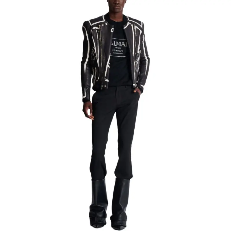 BALMAIN Couture Label intarsia Jumper-5