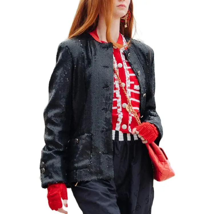 CHANEL 23 Spring Summer New Arrivals Knitwear Women's Red-1
