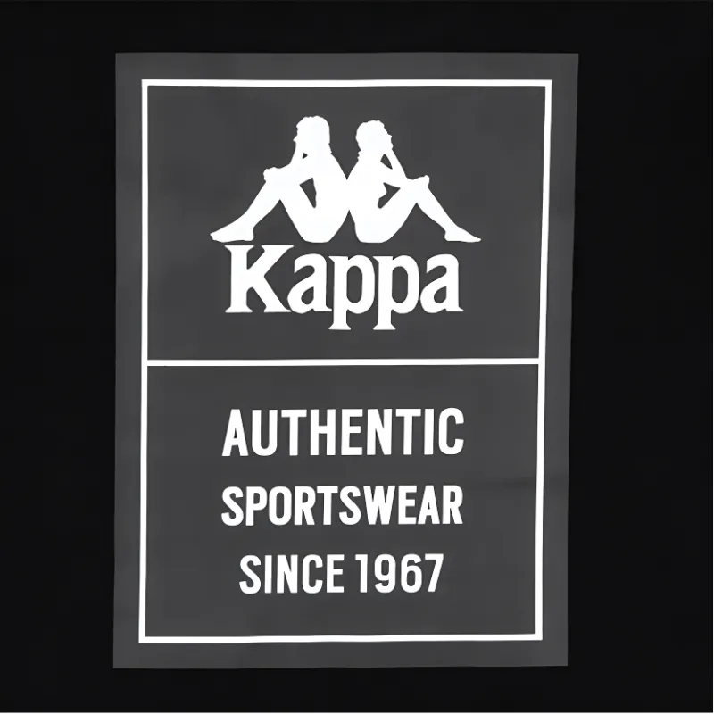 Kappa T Shirts Men Black-2