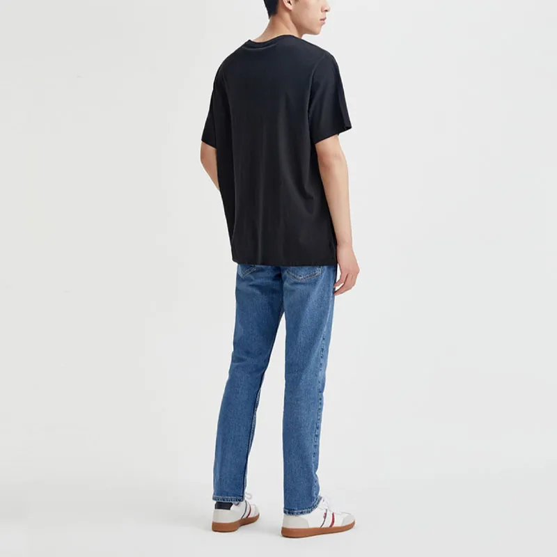 Levis T Shirts Men Black-3