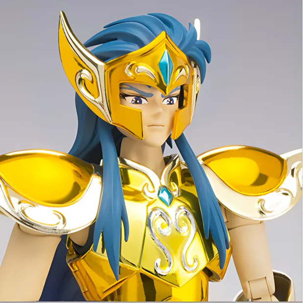 BANDAI Camus Bandai, Saint Seiya Mythology, Saint Seiya, Gold Saint, Aquarius Scale Figures-5