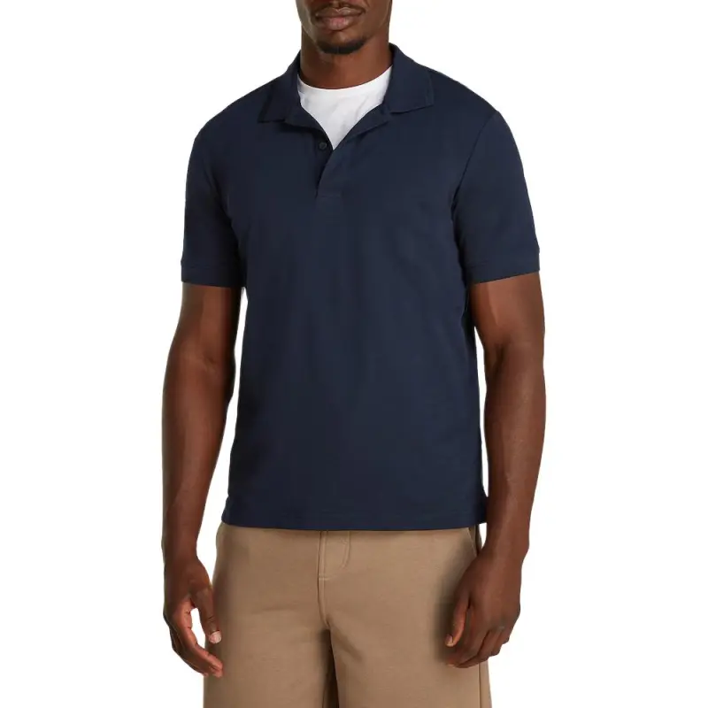 CALVIN KLEIN Polo Shirt Men's Marine Blue-2