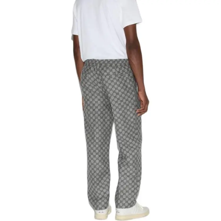 GUCCI Casual Pants Men Gray-2