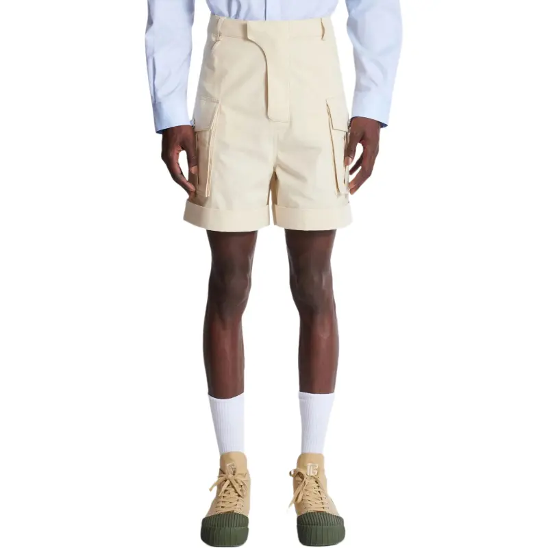 BALMAIN Cotton Cargo Shorts-1
