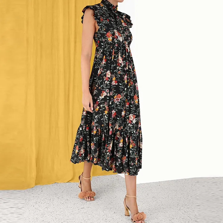 Zimmermann Sleeveless Dresses Women's Black-3