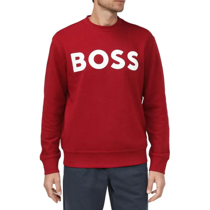 HUGO BOSS Printed Cotton Sweatshirt-2