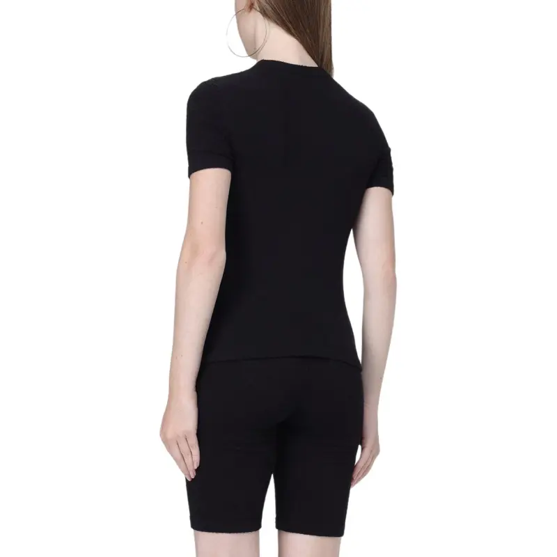 Balenciaga Burning Unity Fitted Knit Top-5