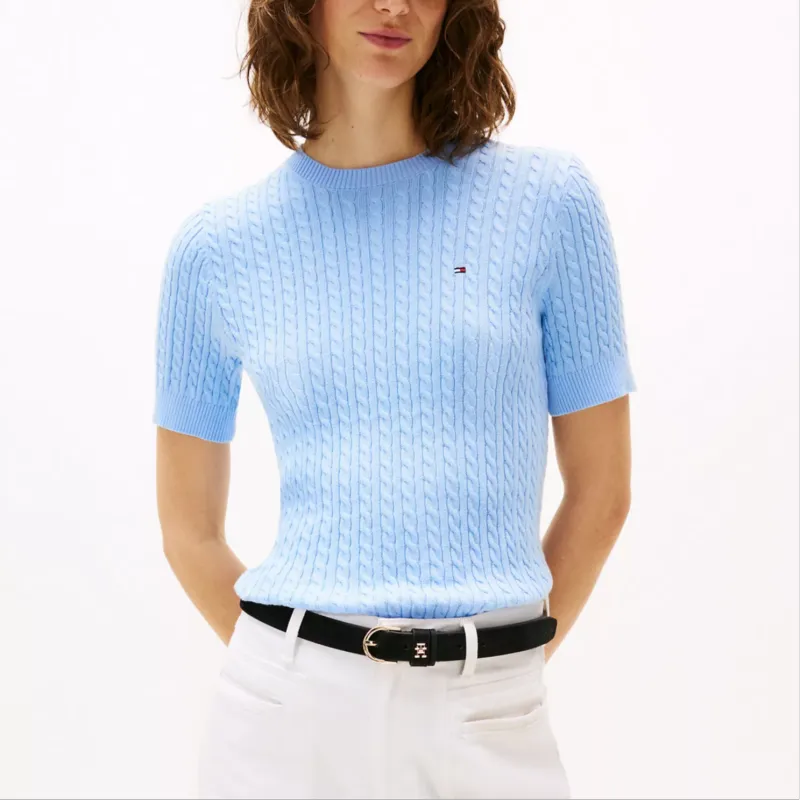 Tommy Hilfiger Sweaters Women's Sky Blue-1