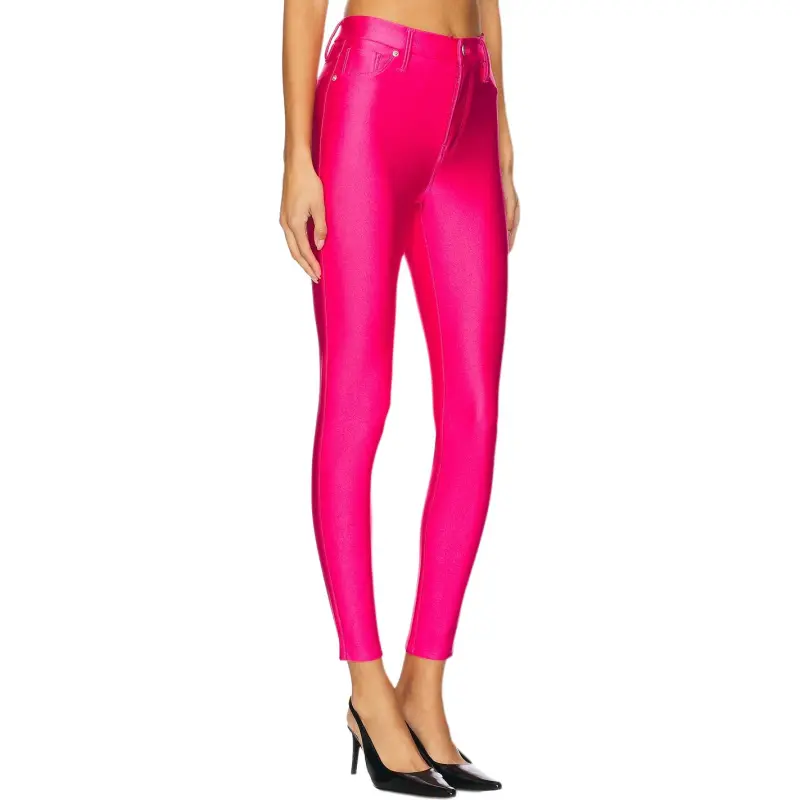 GOOD AMERICAN Casual Pants Women's Pink-3