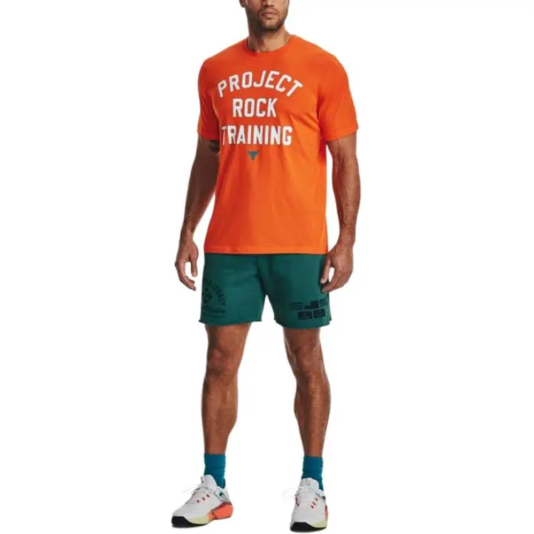 Under Armour T Shirt Men's Orange-2