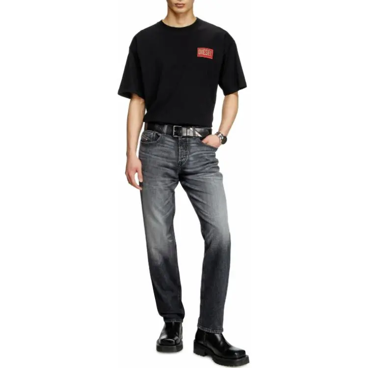 DIESEL 2023 D Finitive Faded Effect Jeans-1