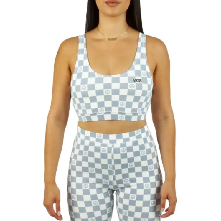 Vans Tank Tops Women's Blue-1