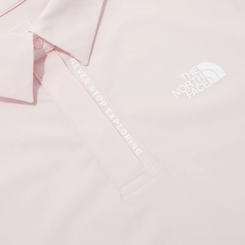 THE NORTH FACE Polo Shirt Women's Soft Pink-3