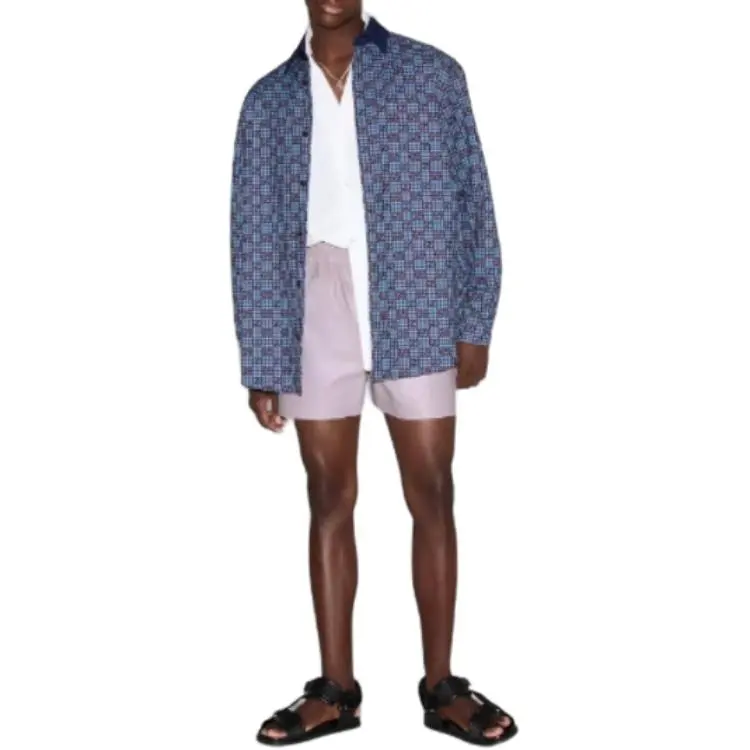 GUCCI Shirts Men Blue-1