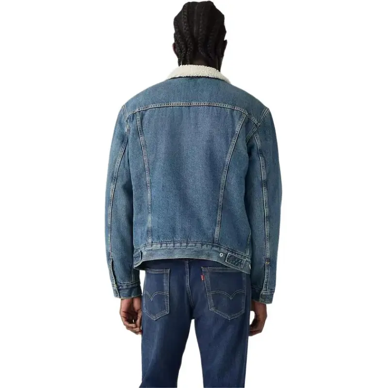 Levis Jackets Men Blue-3