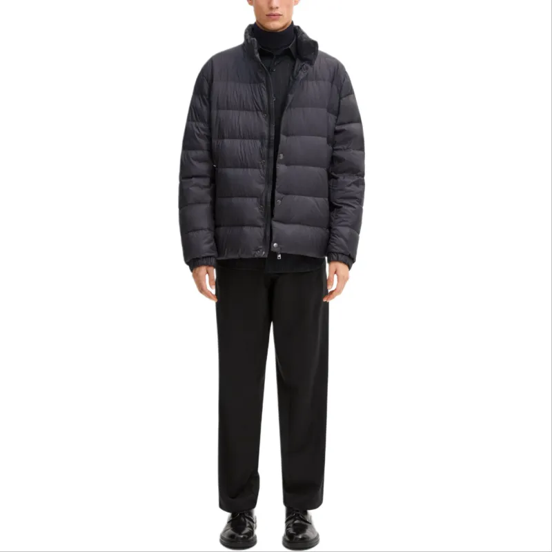 Massimo Dutti Down Jacket Men's Blue-2