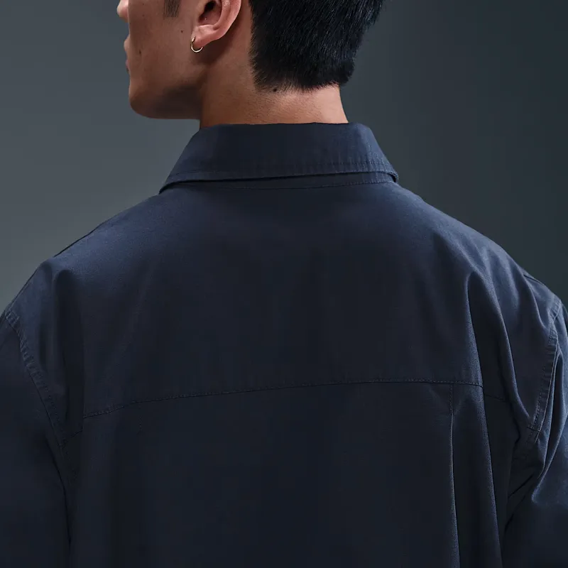 Nike Club Shirt Men's Obsidian Color-4