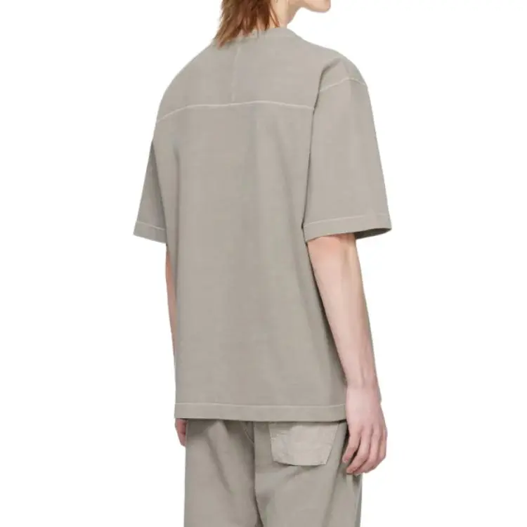 STONE ISLAND Logo print T shirt-4