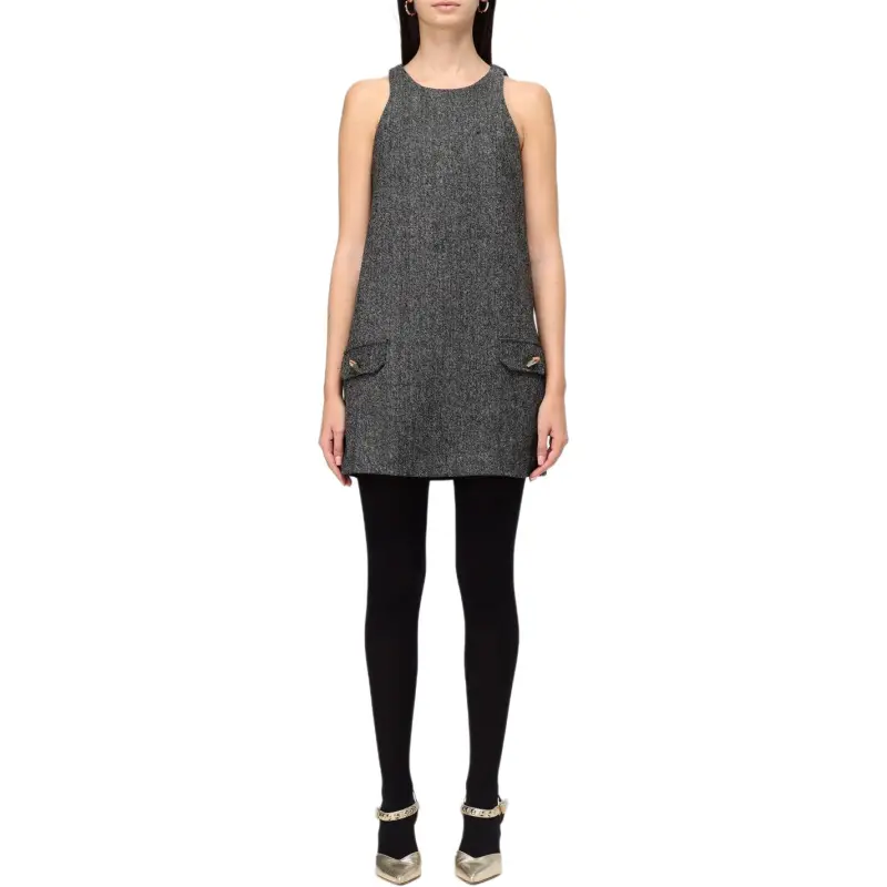 PINKO Focilide Sleeveless Mini Dress-2