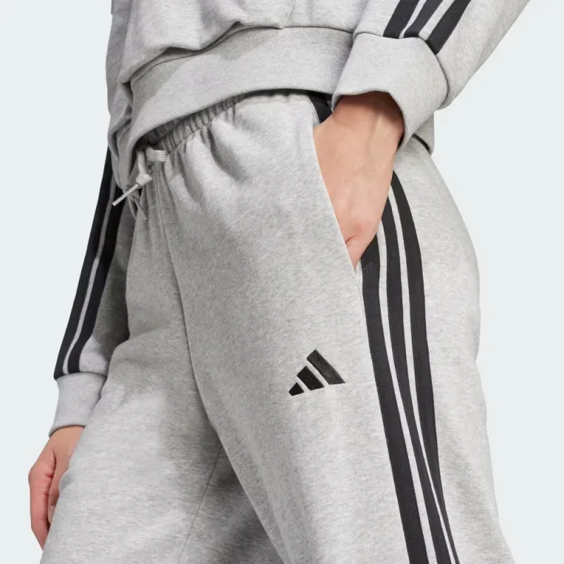 Adidas Free Shipping With AdiClub Essentials 3 Stripes Open Hem French Terry Pants-4