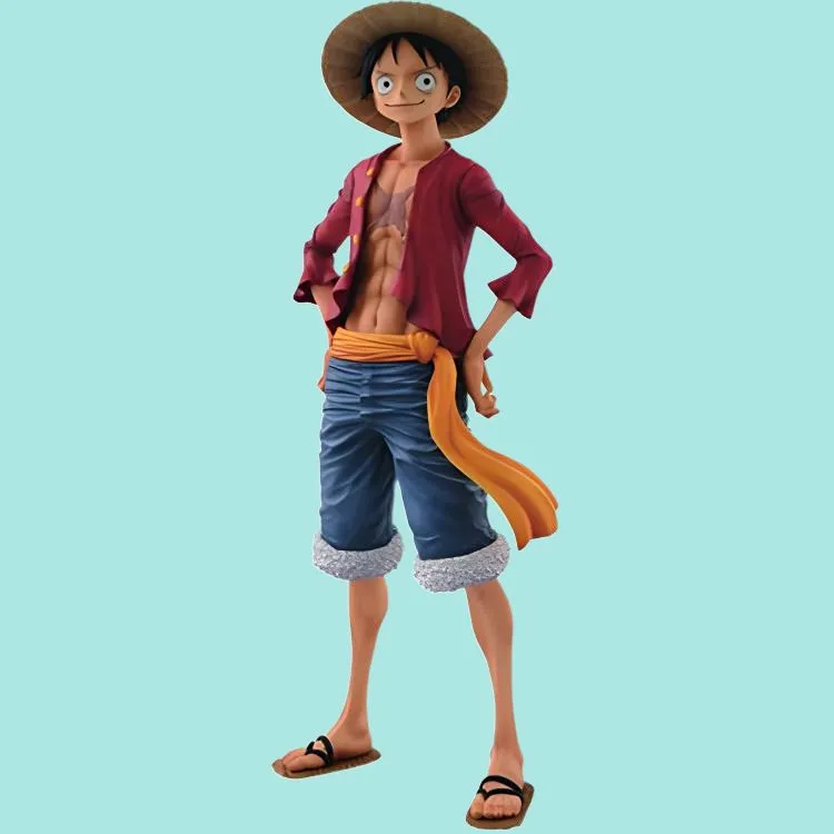 BANPRESTO Monkey D. Luffy Glass Factory One Piece Grandista Ros Scale Figures 27cm-3