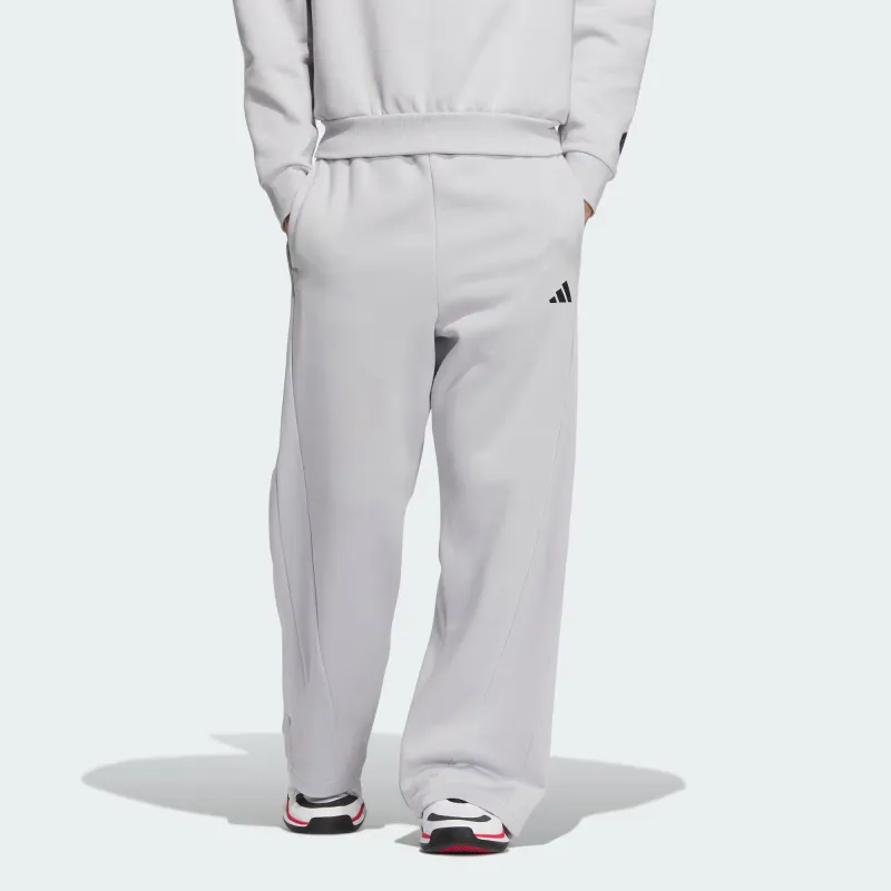 Adidas Athletic Trousers Men's Pure Gray-1