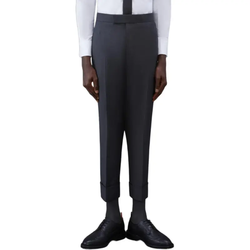 THOM BROWNE Super 120s Twill Trousers-4