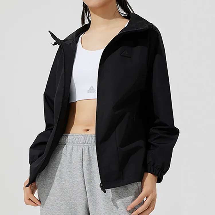 PEAK Trench Coats Women's Black-5