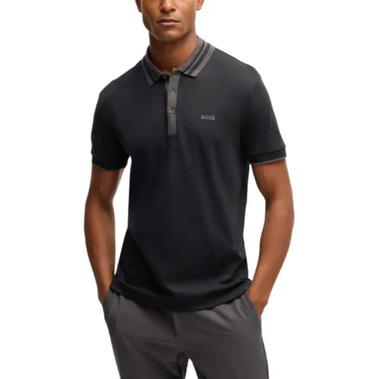HUGO BOSS Polo Shirt Men's Black-2
