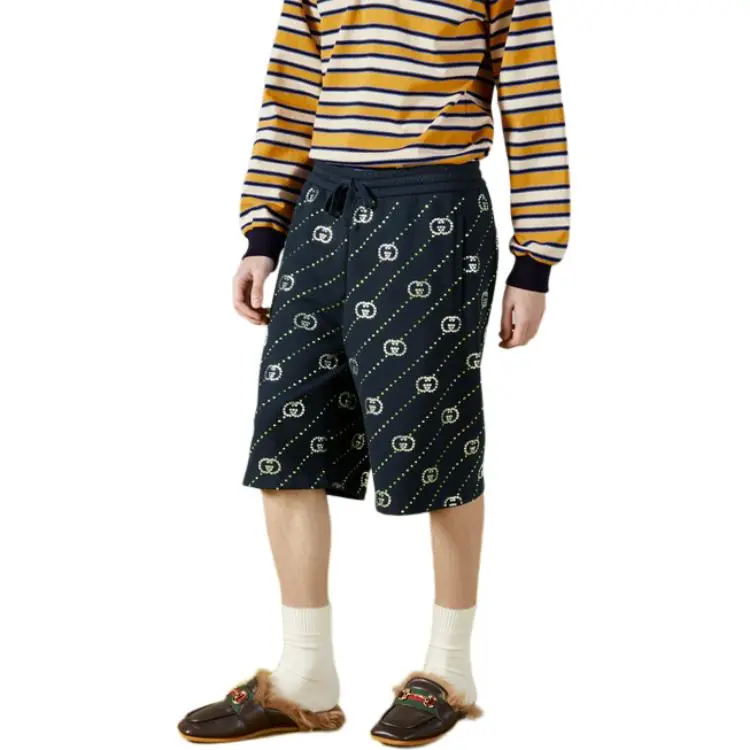 GUCCI Interlocking G Embellished Shorts-1