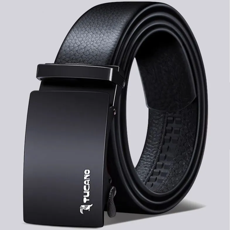 TUCANO Top Grain Cow Leather Leather Belts Men's Width  3.5cm-1