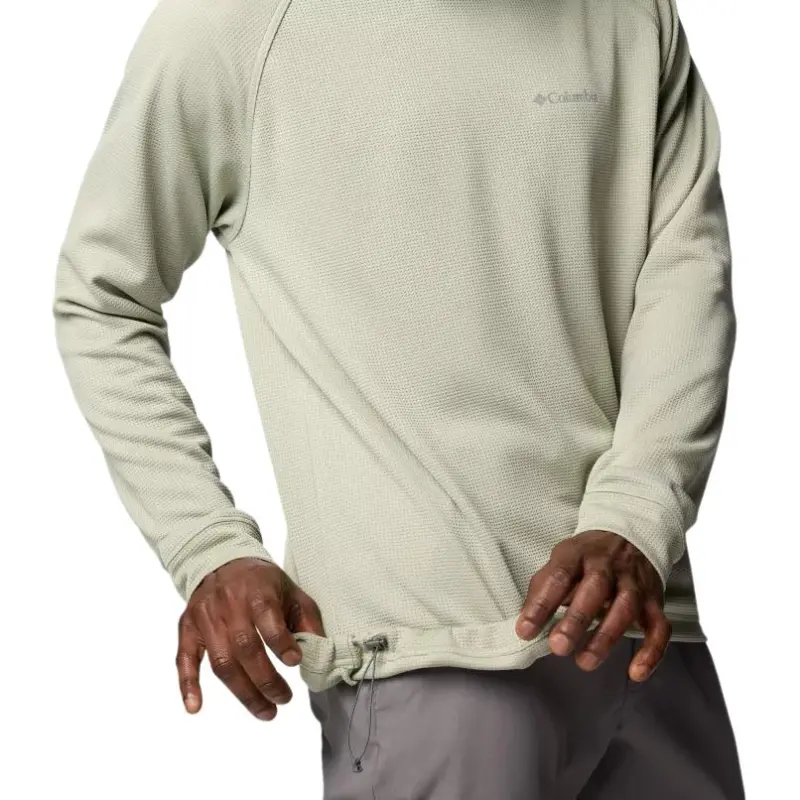 Columbia Black Mesa Waffle Knit Hoodie Sweatshirt Men's Cyan-2