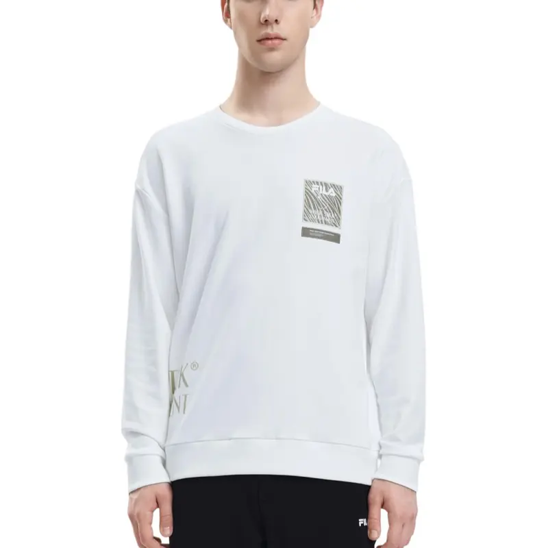 FILA Sweatshirt Men's Standard White-2