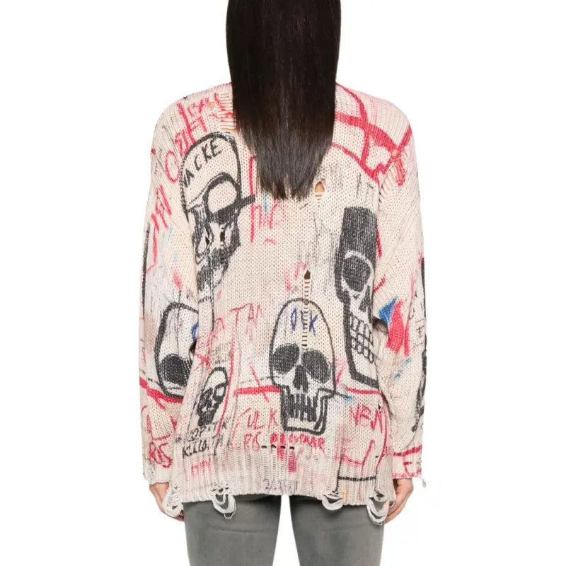 R13 Printed Sweater-2