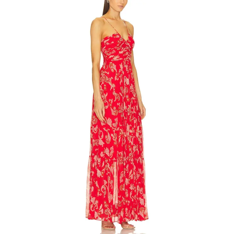 A.L.C. Slip Dresses Women's Red-2