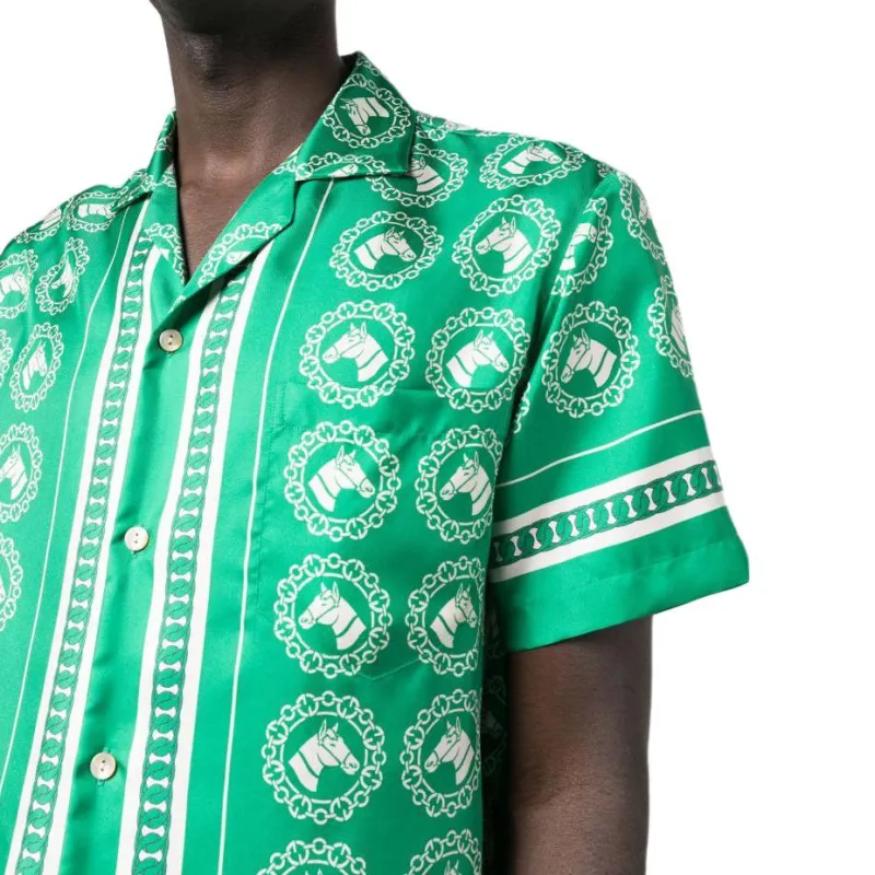 GUCCI Aloha Bowling Shirt-4