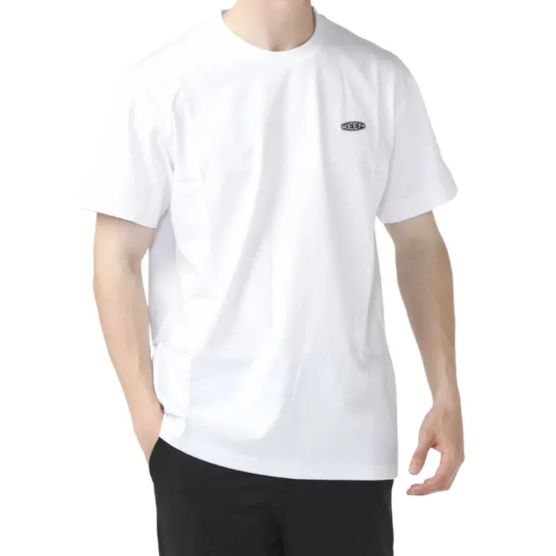 Keen T Shirts Men White/Black-2