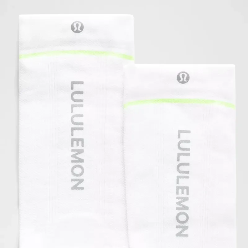 Lululemon Mid Calf Socks Women's 1 Pack White-1