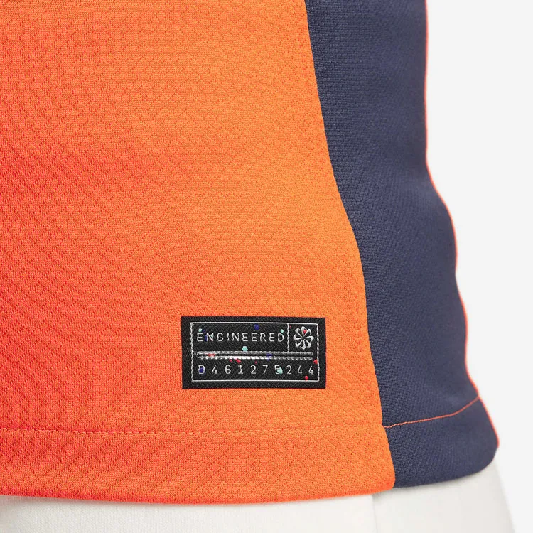 Nike Dri-FIT Soccer Jerseys 2023/24 Season International Beige Blue Women's Orange-3