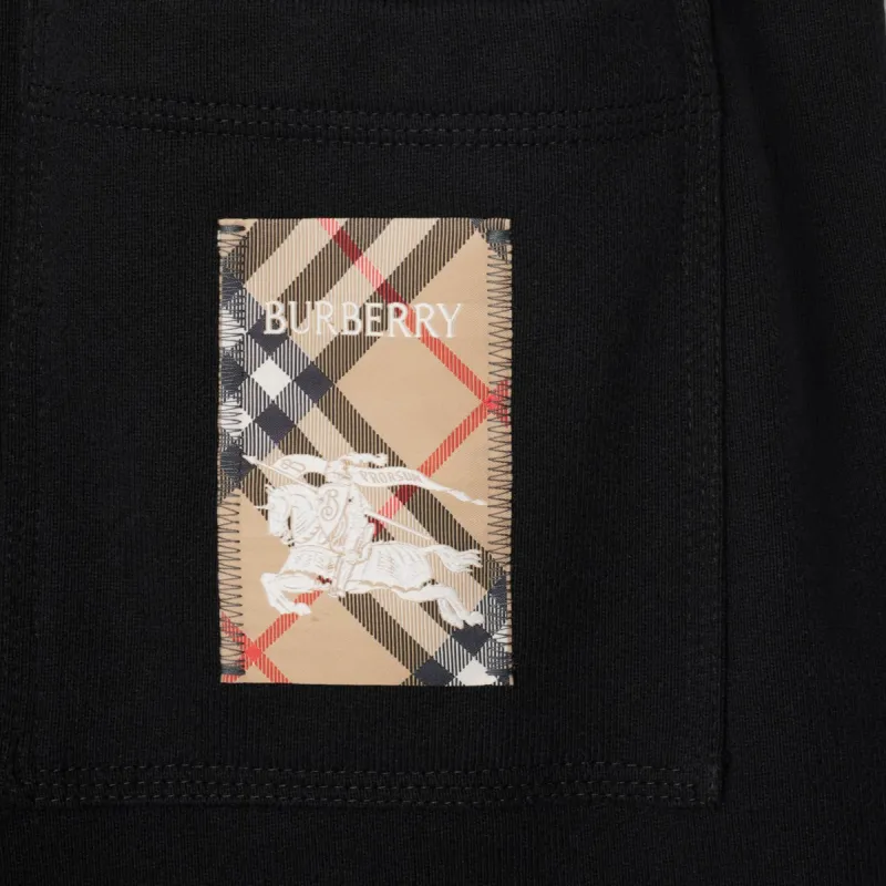 Burberry Check label Shorts-4